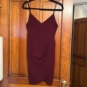 Lulus Maroon Dress